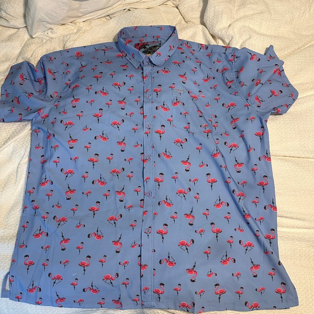 Retro Rifle Tactimingo button-up shirt - 4XL